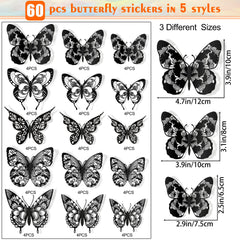 AM AMAONM 3D butterfly wall decor style 2 creates a vibrant accent in kids rooms