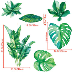 Amaonm fresh leaves wall sticker for nursery decor, creating playful, calming spaces.