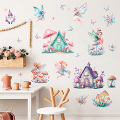 AM AMAONM mushroom wall decor perfect for kids' rooms and play areas.