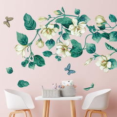 AM AMAONM decor shown in living room enhances ambience with color depth.