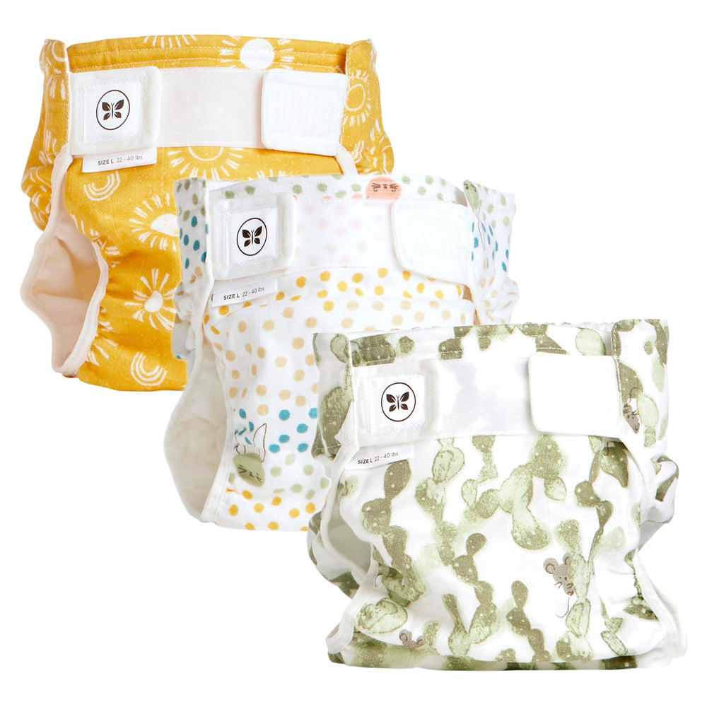 Amazing Baby Honest Hybrid Cover pocket-sling shows night-time protection for babies.