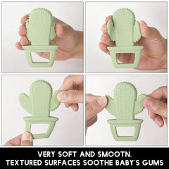 AmazingM Cacuts pacifier clip one-piece design reduces choking risk