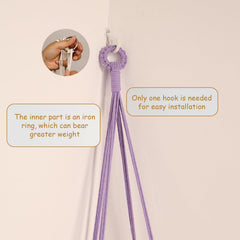 Amdermi stuffed animal hammock offers large capacity for bears and dolls.