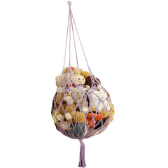 Amdermi stuffed animal hammock with waterdrop design stores plush toys neatly.