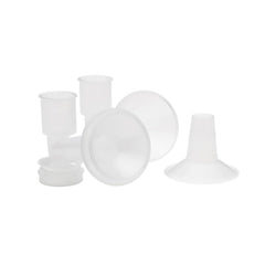 Ameda CustomFit 30.5mm flange close-up for comfortable pumping