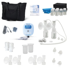 Ameda MYA Joy Plus cooler bag image emphasizing milk cooling during travel
