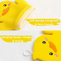 Amersis BubbleGlove hand-puppet style mitt for interactive cleansing