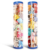AMGAMGTS stuffed-animal-storage-tube-60in showcases plush collection while saving floor space.