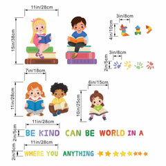 Amimagen baby room decor features positive quotes for calm mornings.