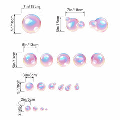 Amimagen bubble wall decals for kids rooms are durable and waterproof for everyday use.