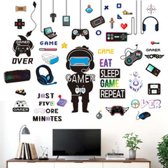 Amimagen joystick decal adds arcade vibe to playroom walls