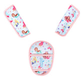 Amintiri Mermaid World soft shoulder pad provides gentle neck protection during rides