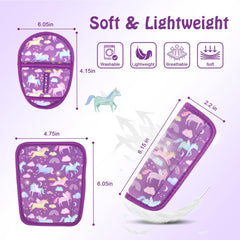 Amintiri Unicorn World crotch pad provides hip support during trips