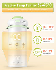 Ammsia bottle warmer delivers 90-second heat for fast bottle feeding