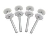 AMORBASE threaded spindle rods 8mm four-pack with anti-slip pads for wall protection