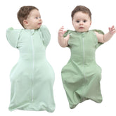 Amrcbb baby swaddle twins pack secures sleep for 3-6 month olds.