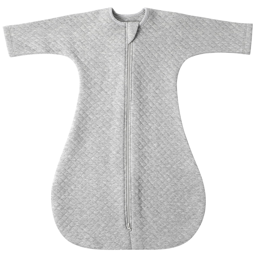 Amrcbb cozy sleep sack sleeve closeup highlighting soft cotton comfort for baby sleep.
