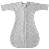 Amrcbb cozy sleep sack sleeve closeup highlighting soft cotton comfort for baby sleep.