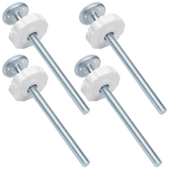 Amviner Baby Gate spindle rod M8 100mm fits gates with wall-safe design.