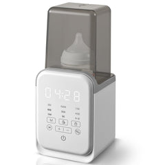 AMZBABYCHEF bottle warmer fast-heating mode for rapid milk warming on busy mornings.