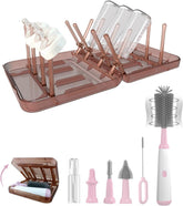 Angeland electric bottle cleaner motor in action delivering deep, efficient bottle cleaning.