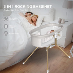 ANGELBLISS lightweight aluminum frame ensures easy transport around home.