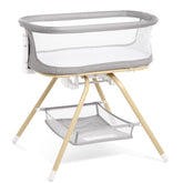 ANGELBLISS 3in1 bassinet bedside-crib provides close sleep access for nighttime feeding.
