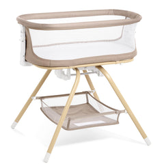 AngelBLISS 3in1 bassinet setup demonstrates versatile standalone mode for newborn sleep.