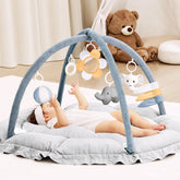 ANGELBLISS 5-in-1 play gym mat offering versatile baby activities.