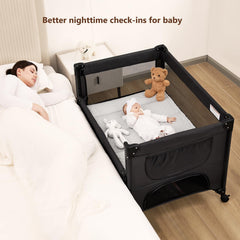 Angelbliss diaper changer removable module for quick diaper changes.