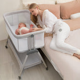 ANGELBLISS baby bassinet side sleeper – easy bedside access for parents
