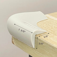 Angloria furniture-friendly corner protectors prevent wall and furniture contact safely.