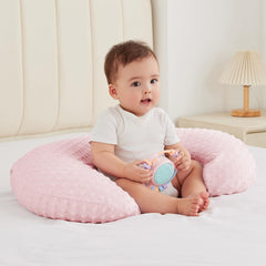 ANHEBEIBEI nursing pillow ergonomic setup to ease feeding sessions.