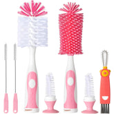 Anivona 5-in-1 bottle cleaner set bottle brush cleans bottles deeply