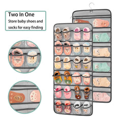 ANIZER 360-degree rotating hanger lets you reach items from any side.