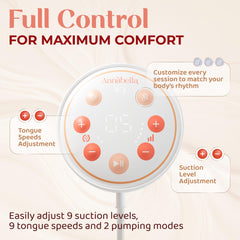 ANNABELLA portable quiet design makes pumping on the go easier.