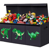 ANNKIE extra large toy box folded for compact storage and quick setup