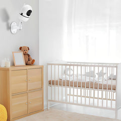 Annkoifu baby-monitor-mount-adhesive-install provides clean, no-drill installation.