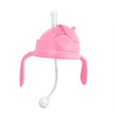 ANPEI 3in1 weighted straw sippy lid for easier toddler sipping.