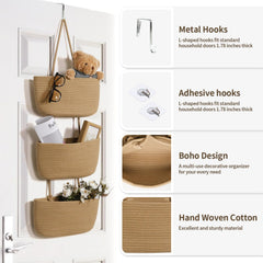 ANTIS'S HOME detachable-pockets modular-wall-basket design for flexible storage