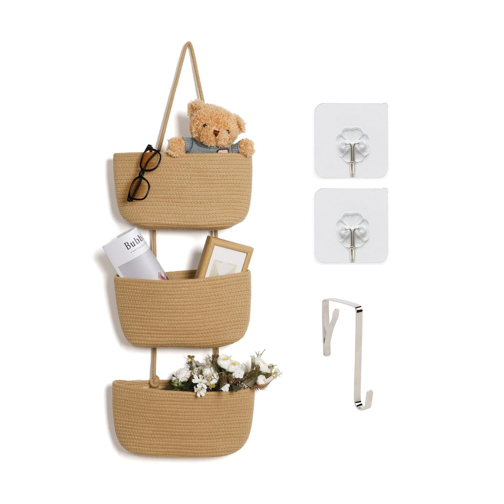 ANTIS'S HOME over-the-door-organizer on-door setup for easy access storage
