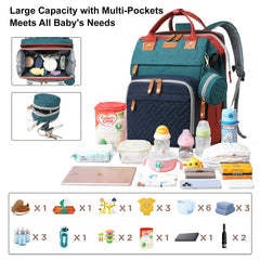 ANWTOTU diaper bag backpack changing station for quick on the spot changes