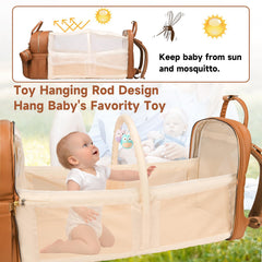 ANWTOTU insulated front pocket keeps milk warm during outings.