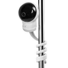 Aobelieve baby camera mount showing a rotatable angle for quick adjustments.