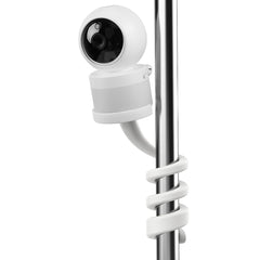 Aobelieve flexible mount adjustable angle allows better observation during naps