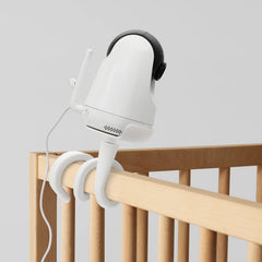 Aobelieve flexible mount attaches to shelves, brackets, and cribs for versatile placements