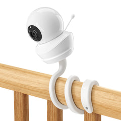 Aobelieve twist mount attached for Babysense setup offers secure, easy viewing angle.