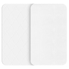 AOHWIDER bassinet mattress closeup foam shows memory foam comfort