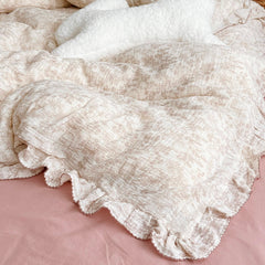AOJIM 2-layer gauze close-up highlights soft, skin-friendly fabric.