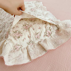 AOJIM Four layer muslin pillowcase emphasizes durability and gentle touch
